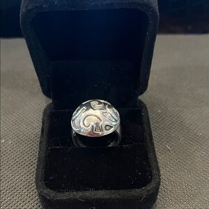 Sterling Silpada Engraved Ring